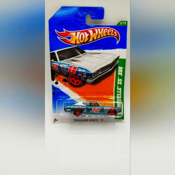 2012 69' Chevelle SS 396 Limited Edition Treasure Hunt Hot Wheels